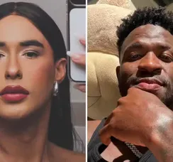 Atriz expõe prova de que recebeu reação 'ousada' de Vini Jr; veja