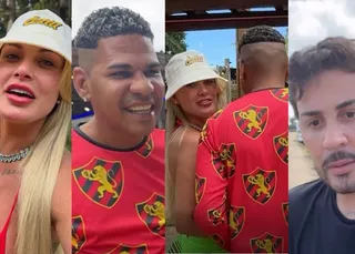 Andressa Urach chama Zeca para sexo no 'Rancho' e choca Carlinhos Maia