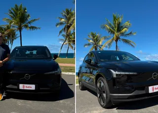 Fizemos o test drive do Volvo EX30 Ultra Twin