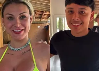 Vini Bruno reage a língua bifurcada de Andressa Urach: 'Uma loucura'