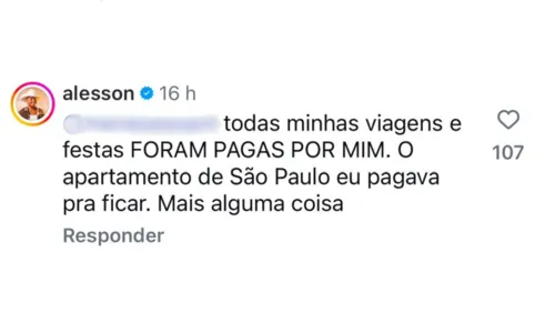 
					Alesson rebate acusações após Carlinhos Maia debochar de Sthe Matos
				
				