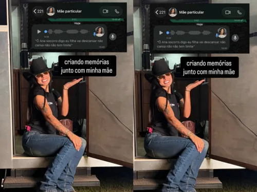 
					Ana Castela leva bronca da mãe em Barretos: 'Não tem limite'
				
				