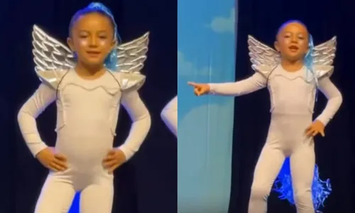 
					Filha de Lore e Léo Santana rouba a cena e dá show em dança; vídeo
				
				