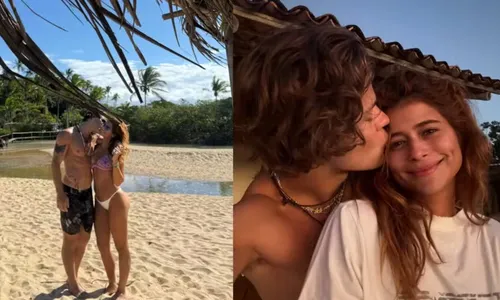 
					Isadora Cruz curte paraíso na Bahia com campeão olímpico; veja fotos
				
				