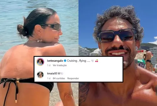
					Ivete Sangalo ganha mensagem amorosa de Tiago Maia em foto de biquíni
				
				