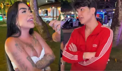 
					Rancho do Maia: MC Mirella entra em briga após acusação de traição
				
				