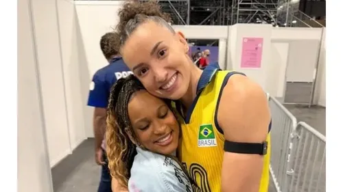
					Rebeca Andrade foi noiva e affair de craque do vôlei; lembre romances
				
				