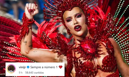 
					Vini Jr reage à saída de Virginia do posto de Rainha da Grande Rio
				
				