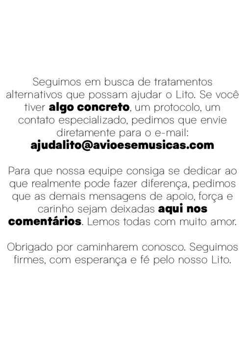 
					Influenciador Lito Sousa é diagnosticado com doença rara e sem cura
				
				