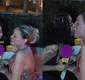
                  Andressa Urach 'caça' e beija Beca Barreto no Rancho: 'Assustada'