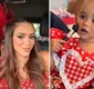 
                  Neymar e Bruna Biancardi fazem arraiá de luxo e Helena fica de fora