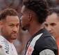 
                  Neymar manda recado após ser ignorado por rival em jogo do Santos