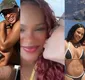 
                  Rebeca Andrade foi noiva e affair de craque do vôlei; lembre romances