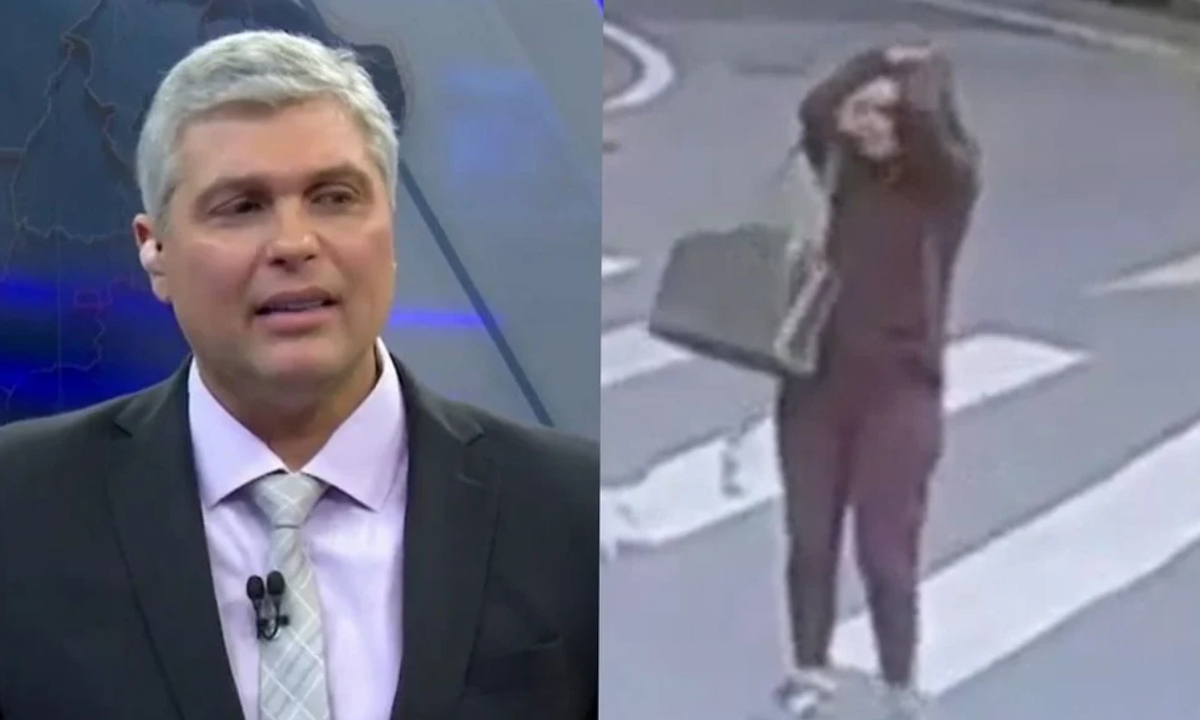 Photo: ibahia.com BandNews Anchor Paula Valdez Robbed Outside TV Station as Joel Datena Rants Live