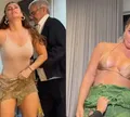 Paolla Oliveira passa sufoco para vestir roupas: 'Grande gostosa'