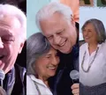 Antonio Fagundes se emociona ao reencontrar atriz com quem contracenou aos 17 anos