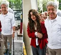 Aos 76 anos, Caco Barcellos reaparece de bengala após passar por cirurgia na coluna e chama atenção