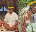 Carla Perez e Xanddy renovam votos em cerimônia na natureza e se declaram após 25 anos de casados; relembre história do casal