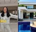 Conheça a nova mansão de Viviane Araújo, com sauna e super garagem; veja fotos