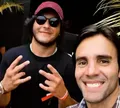 Daniel Cady se derrete ao comemorar aniversário de Marcelo Sangalo: 'Me emociono'