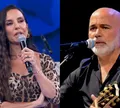 Ivete Sangalo homenageia Rick Sollo com sucesso da dupla Rick e Renner no Domingão