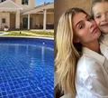Veja as fotos mansão luxuosa de Cintia Dicker com aluguel de R$ 14 mil; mudança aconteceu após término com Scooby