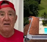 Como é a mansão de Renato Aragão, o Didi, que teve penhora ordenada pela Justiça por dívida astronômica de IPTU