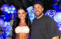 Rayane Figliuzzi comemora aniversário ao lado de Belo e surpreende ao comentar término após brigas e acusação de traição