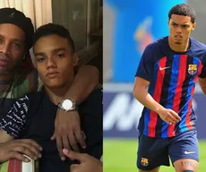 Filho de Ronaldinho Gaúcho escondeu o pai para tentar carreira em time gigante brasileiro