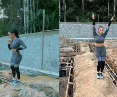 Isabelle Nogueira se choca com tamanho da cozinha de mansão de R$ 2 milhões em construção: 'É só isso?'