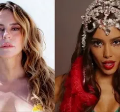 Veja a reação de Paolla Oliveira ao anúncio de Anitta na Grande Rio