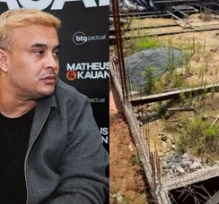 Kauan, dupla de Matheus, desabafa ao expor obra parada após gasto de R$ 7,5 milhões e coação de funcionários