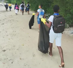 Projeto Corais de Maré promove mobilização ambiental com estudantes e moradores em Ilha de Maré