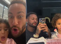 Neymar faz homenagem emocionante para Mavie e divulga fotos raras nos 3 anos da filha: 'Pai melhor'