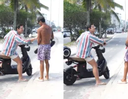 Rafael Infante se revolta e briga com paparazzo: 'Expondo meu corpo'