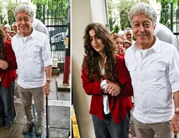 Aos 76 anos, Caco Barcellos reaparece de bengala após passar por cirurgia na coluna e chama atenção