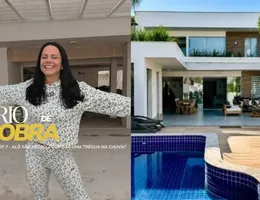 Conheça a nova mansão de Viviane Araújo, com sauna e super garagem; veja fotos