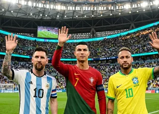 O contraste no adeus de três craques se mostra diante do espelho