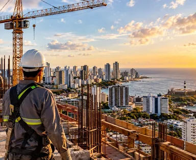Construção civil responde por 1 em cada 4 empregos gerados na Bahia