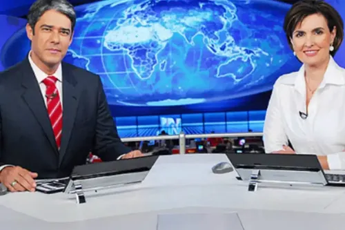 
					Bonner e Fátima Bernardes voltam a dividir programa após 15 anos
				
				