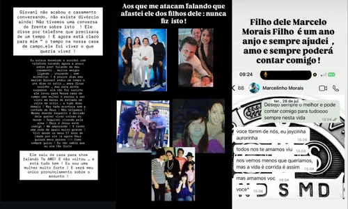 
					Esposa de cantor Giovani expõe fotos de traição durante divórcio 'surpresa'
				
				