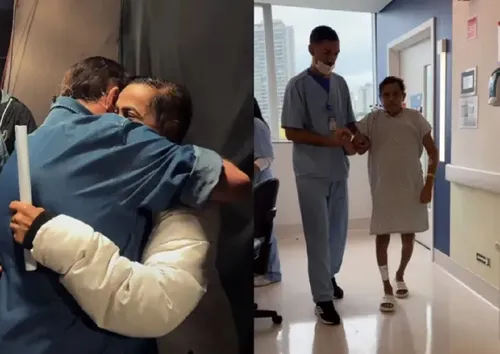 
					Faxinildo volta ao SBT após quase morrer e emociona com desabafo
				
				