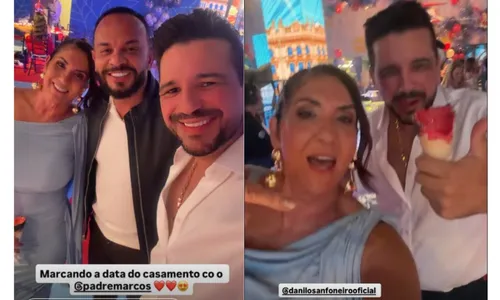 
					Mãe de Virginia reata com Danilo Sanfoneiro e anuncia casamento
				
				