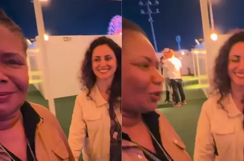 
					Margareth Menezes faz primeira aparição pública com a namorada
				
				
