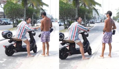 
					Rafael Infante se revolta e briga com paparazzo: 'Expondo meu corpo'
				
				