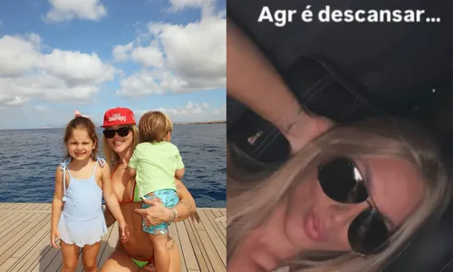 
					Virginia escolhe biquíni neon para tarde com Vini Jr vem Ibiza: 'Está quente'
				
				