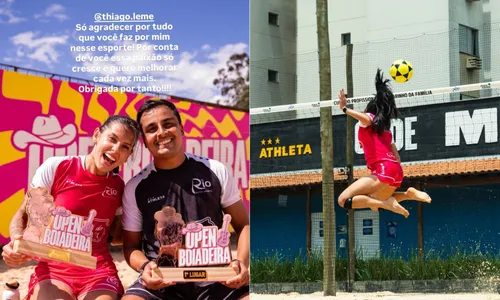 
					Ana Castela surge dando mortal e fazendo espacate durante campeonato de futevôlei: 'E o joelho?'
				
				
