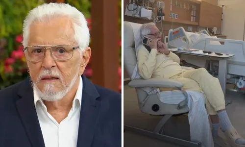 
					Carlos Alberto de Nóbrega tem cirurgia adiada e esposa atualiza estado de saúde
				
				