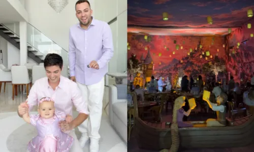 
					Cidade cenográfica, bolo gigante e mais: Lucas Rangel causa alvoroço na web com festão de luxo em aniversário da filha; veja vídeo
				
				