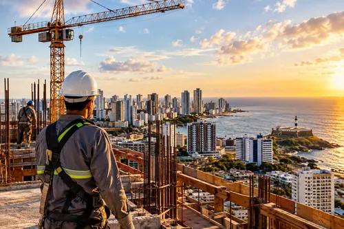 
					Construção civil responde por 1 em cada 4 empregos gerados na Bahia
				
				